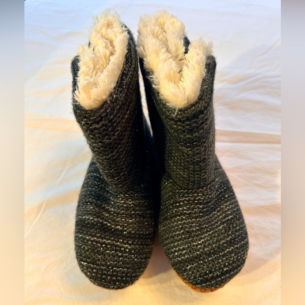 Gap Bootie House Slippers Lined & Super Cozy Size 5/6